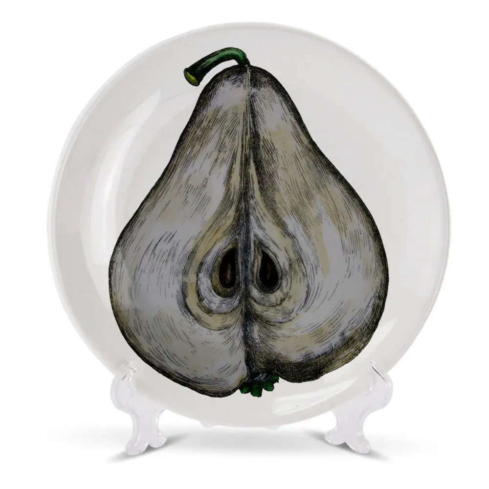 

Декоративная керамическая тарелка Wave Risk