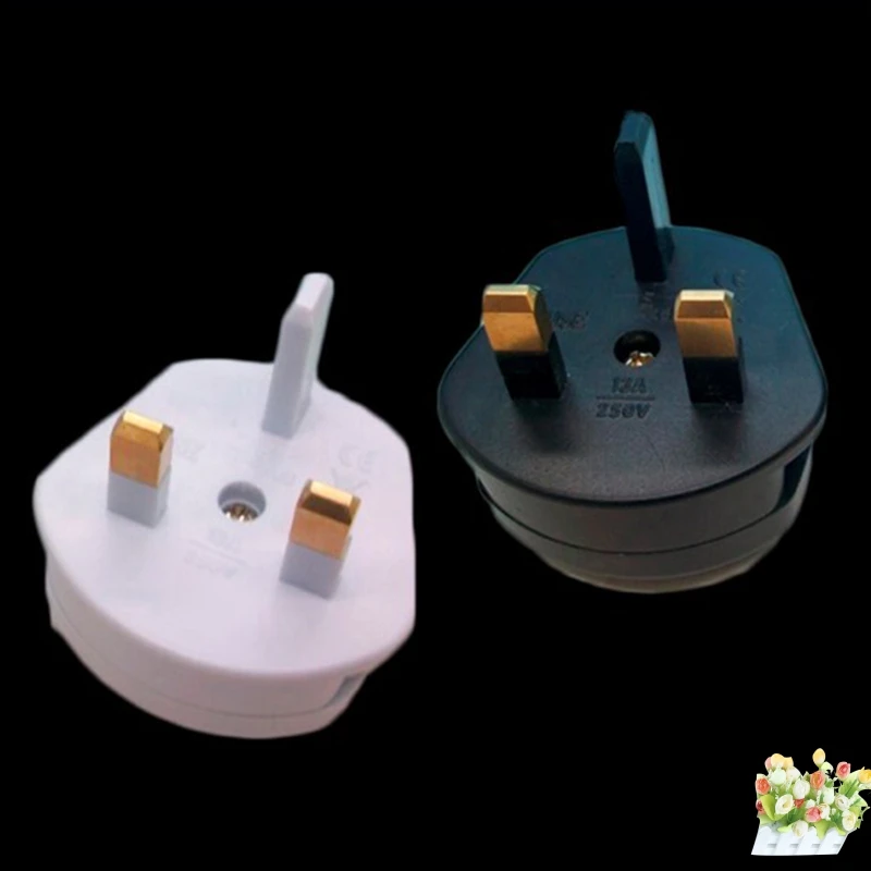 3 Pin 1 шт. США/ЕС в Великобританию AC Разъем питания дорожный преобразователь