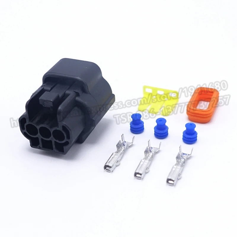 3 способа серия AMP 1 8 водонепроницаемый переходник для автомобильного кабеля с