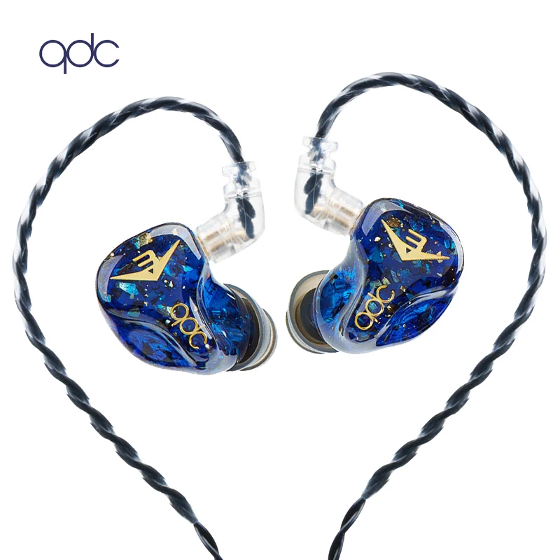 QDC Anole V3 3 сбалансированные арматурные наушники HiFi монитор сцены наушники шумоподавление наушники-вкладыши