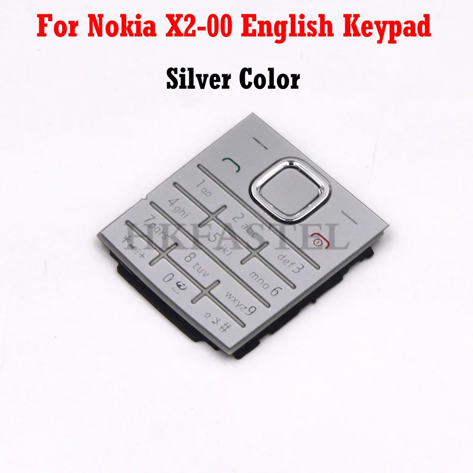 Новая клавиатура для сотового телефона HKFASTEL Nokia X2 X2-00 00 мобильный телефон корпус с