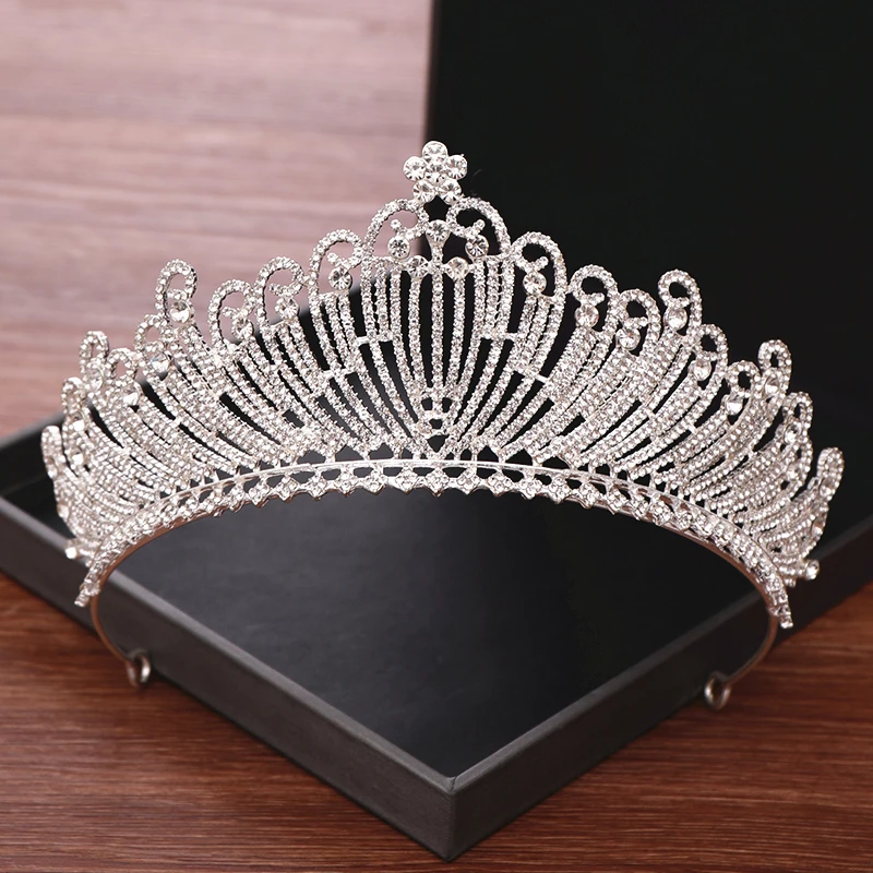 Свадебные аксессуары для волос стразы свадебные диадемы и короны украшения
