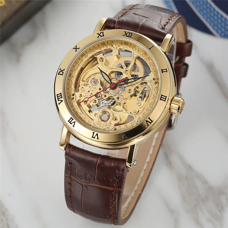 FORSINING автоматические механические мужские наручные часы военный армейский Спорт