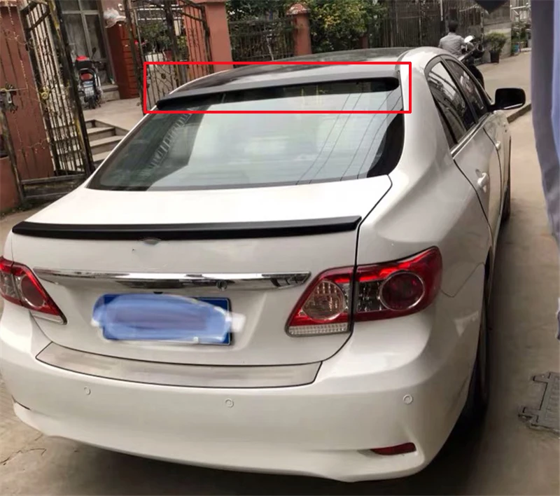 Спойлер на крышу для Toyota Corolla 2006 08 09 10 11 12 13 из АБС пластика|Спойлеры и крылья| |