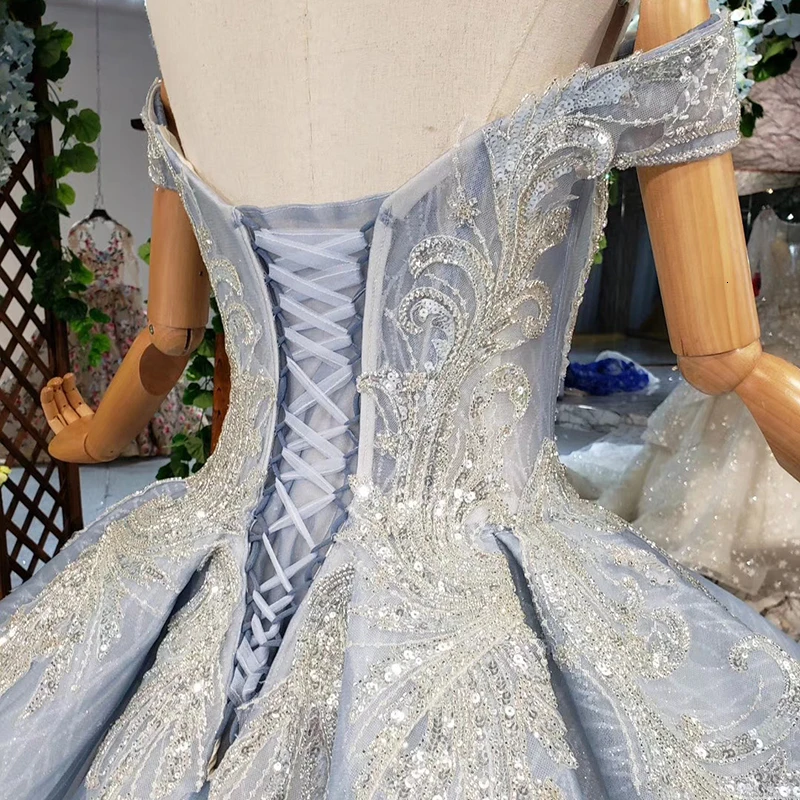 BGW сексуальное голубое вечернее платье с v-образным вырезом и открытыми плечами