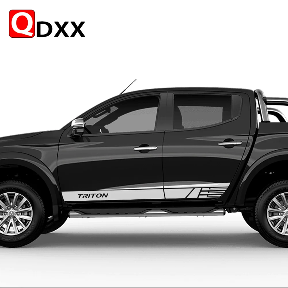 Виниловые наклейки на дверь пикапа Mitsubishi L200 Triton | Автомобили и мотоциклы
