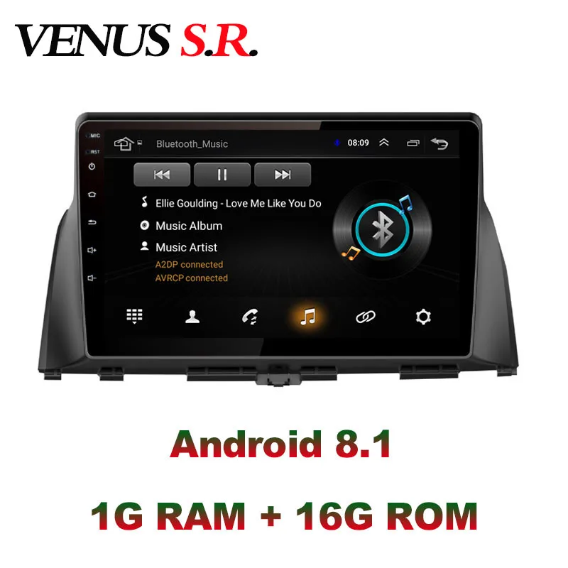 Автомобильный dvd-плеер VenusSR Android 8 1 2.5D для KIA optima K5 радио 2016-2019 мультимедийное