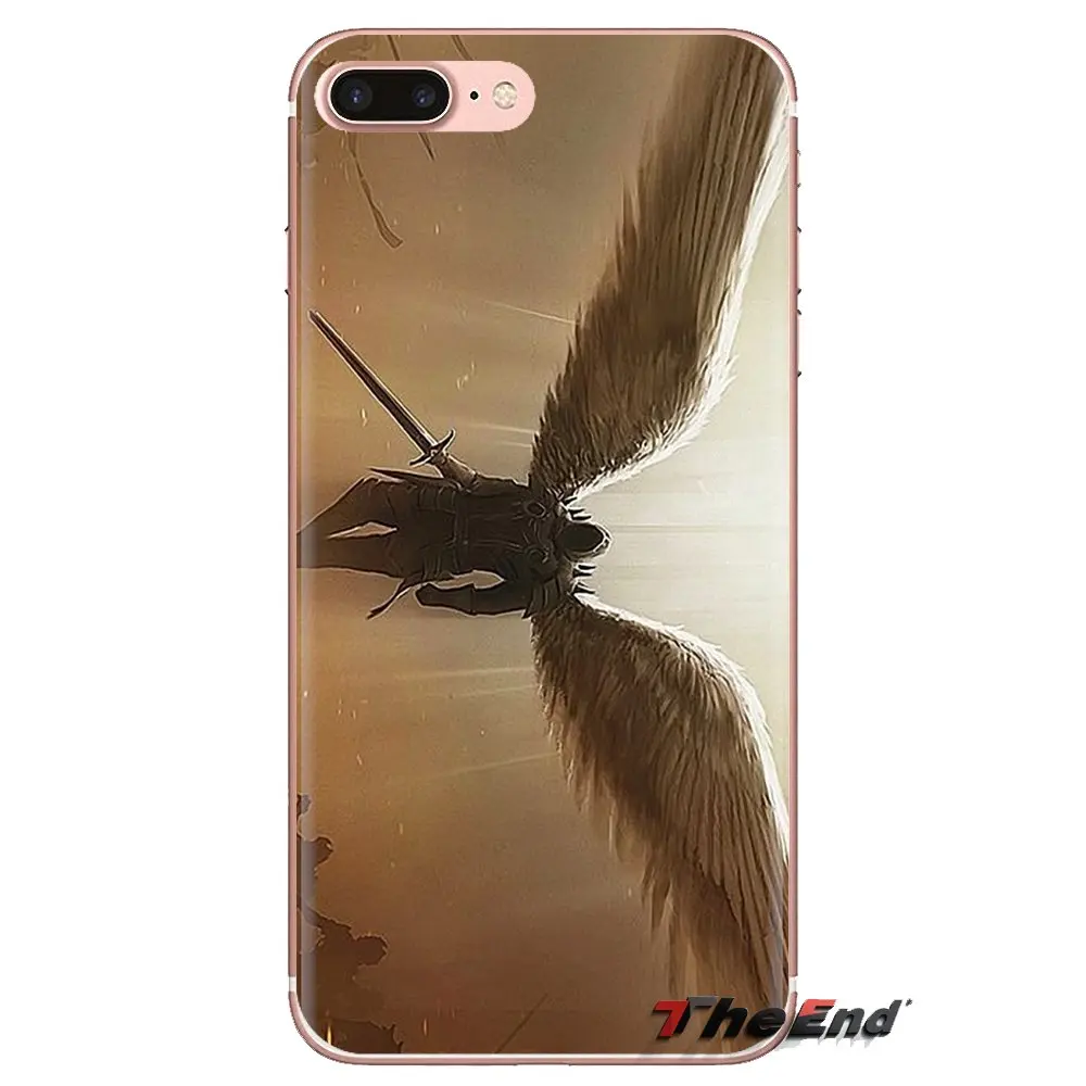 Роскошный чехол с рисунком из аниме Фэнтези девочка Крылья ангела для Samsung Galaxy J1 J2