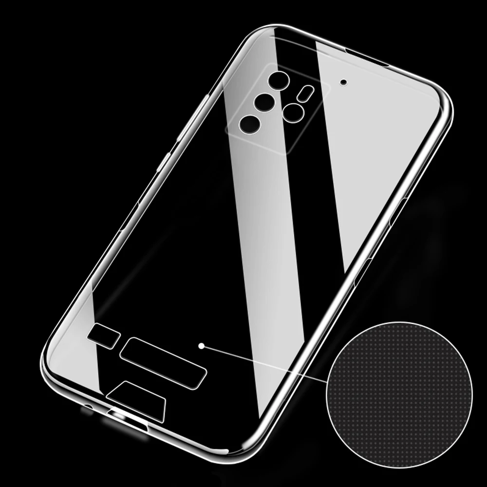 Чехол для Oukitel WP10 прозрачный мягкий силиконовый чехол с полной защитой WP 10 wp10