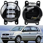 Противотуманные фары H11 12 В, противотуманные фары s для Ford Fusion Estate JU 2002-2015, противотуманные фары для Ford Focus 2 светодиодный Противотуманные фары для Ford Focus MK2 09-11