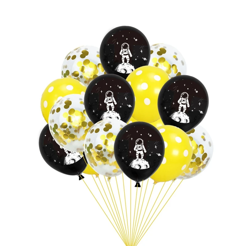 Вечерние воздушные шары космонавта фольга латекс Галактика/Солнечная система