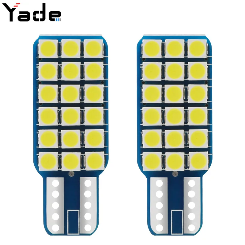 2 шт. T10 3030 18smd высокая яркость декодирование светодиодная подсветка номерного