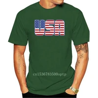 black usa t shirt women men american flag 4th of july patriotic t shirt hip hop tee shirt