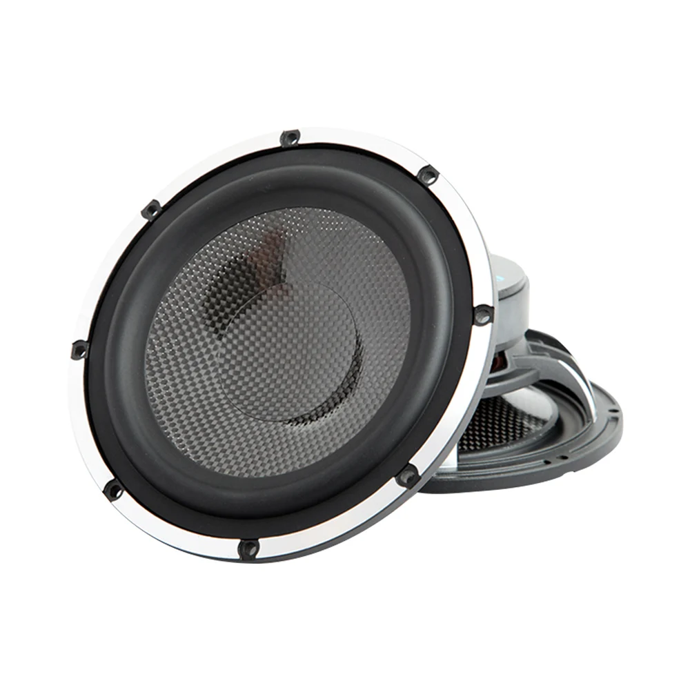 

AIYIMA 1Pc 6.5 Inch Mid Bass Audio Portable Speaker 4 Ohm 60W Carbon Fiber Woofer Speaker Loudspeaker DIY Sound Music System