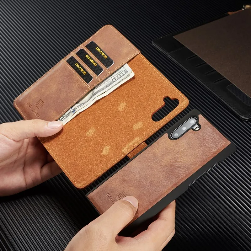 Роскошный кожаный флип-кошелек для Samsung Galaxy S7 Edge S10 S9 S8 Plus S10e 5G Note 8 9 10 Магнитный