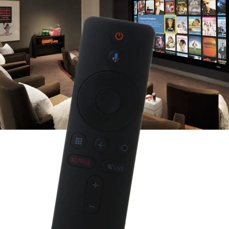

For Xiao-mi Mi Smart TV BOX S Bluetooth Voice Remote Control Controller Replacement Accessories U1JE