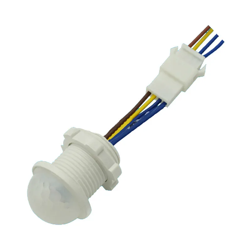 

Human Body Induction Sensor LED Light PIR Infrared Time Delay Adjustable Mode Detector Switch For Home Lighting LED Lamp