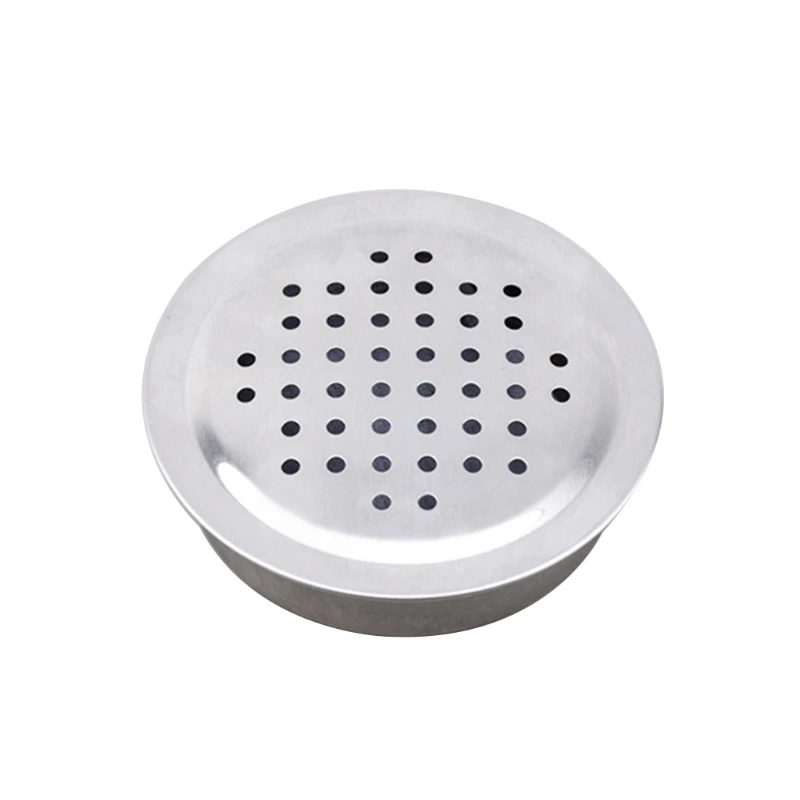 

Stainless Air Vents, Mesh Hole Grille Cover Vent Hood Flat Ducting Round Ventilation System Air Vent Wall Air Outlet
