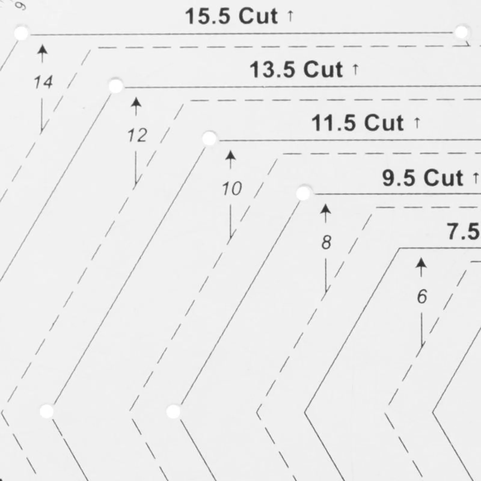 Шаблоны для шитья прозрачные Прямые Швейные Инструменты квилтинга в домашних