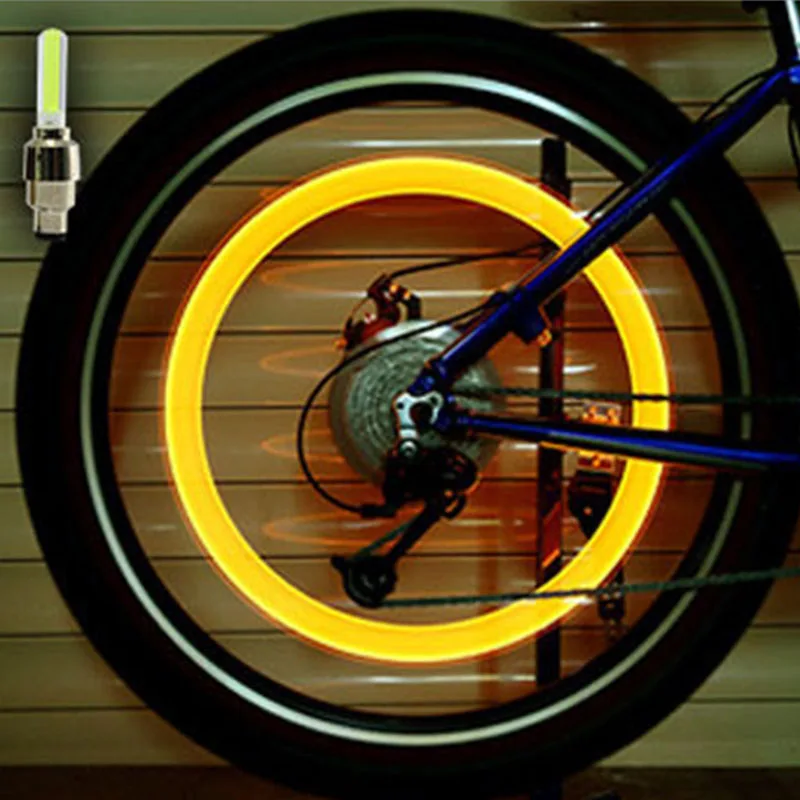 2 шт. велосипедные фары колпачки для колес и шин светодиодный велосипедный фонарь