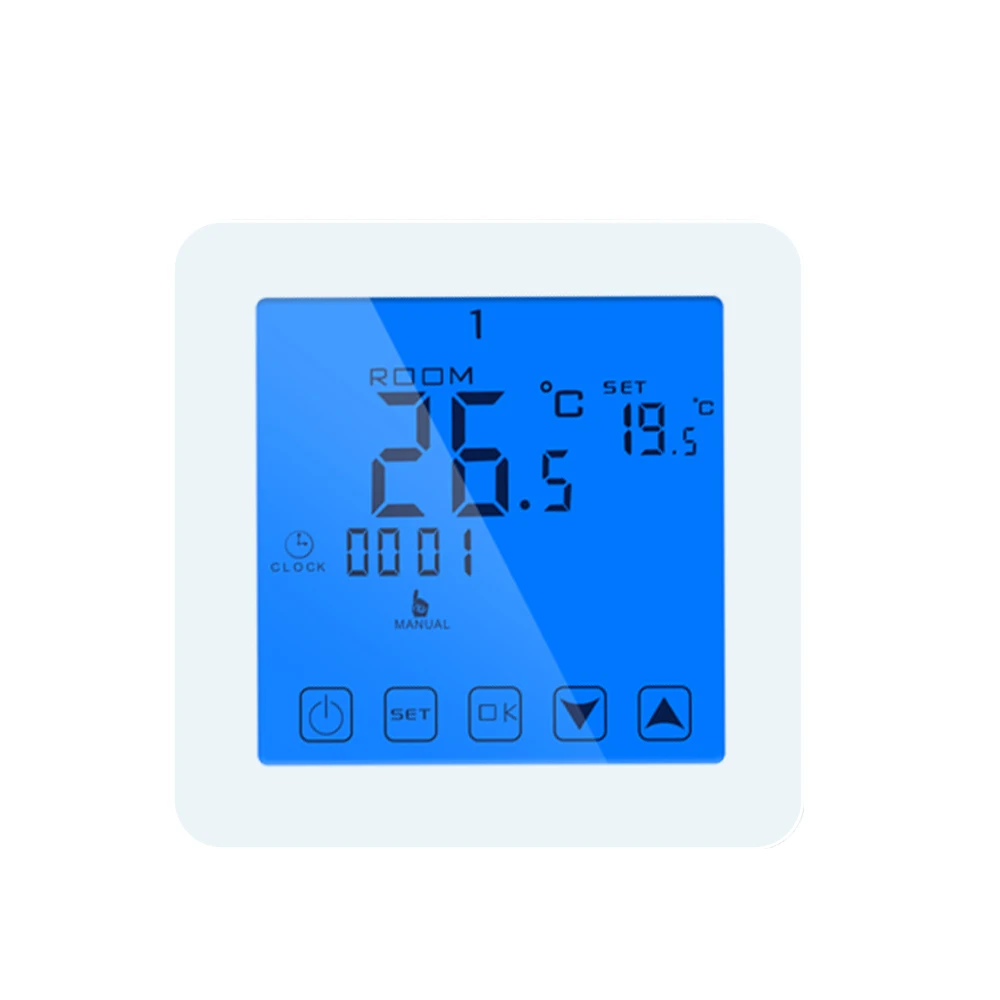 Терморегулятор цифровой с сенсорным экраном и функцией подсветильник|Системы