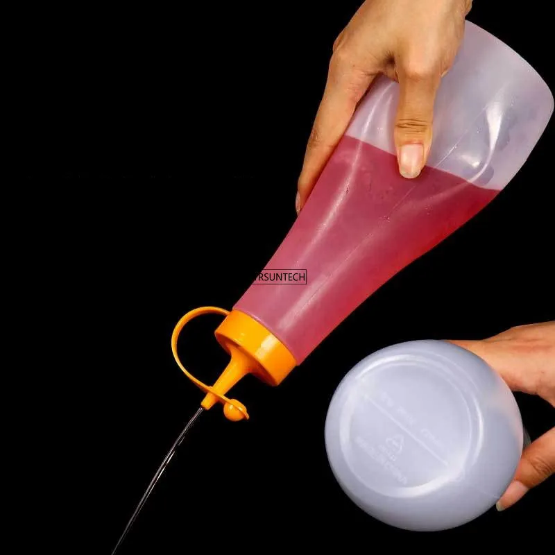 

100 шт., пластиковые бутылки-диспенсеры для салата