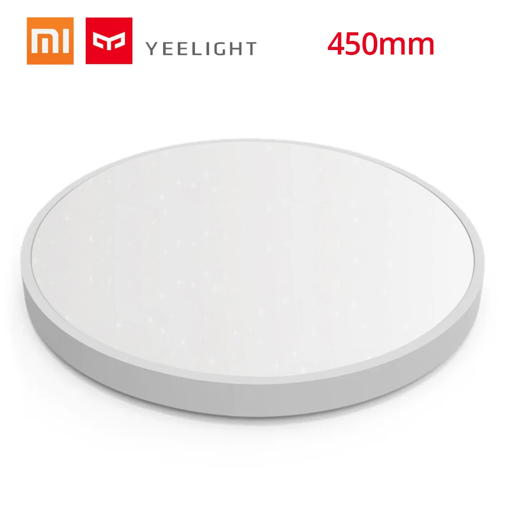 Yeelight 450x60 мм светодиодный потолочный светильник с заподлицо, антимоскитный дизайн, управление через приложение, голосовое управление, потолочный светильник для xiaomi mijia