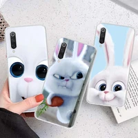 lovely animal rabbit phone case for xiaomi redmi note 11 11s 11t 5g 11e 10s 10 pro max 9s 9t 9 8t 8 7 6 5 4 4x coque pattern cap