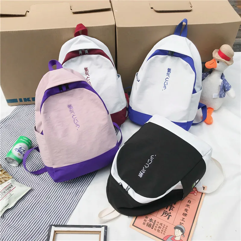 Женские школьные сумки для девочек-подростков 2020 нейлоновый дорожный рюкзак