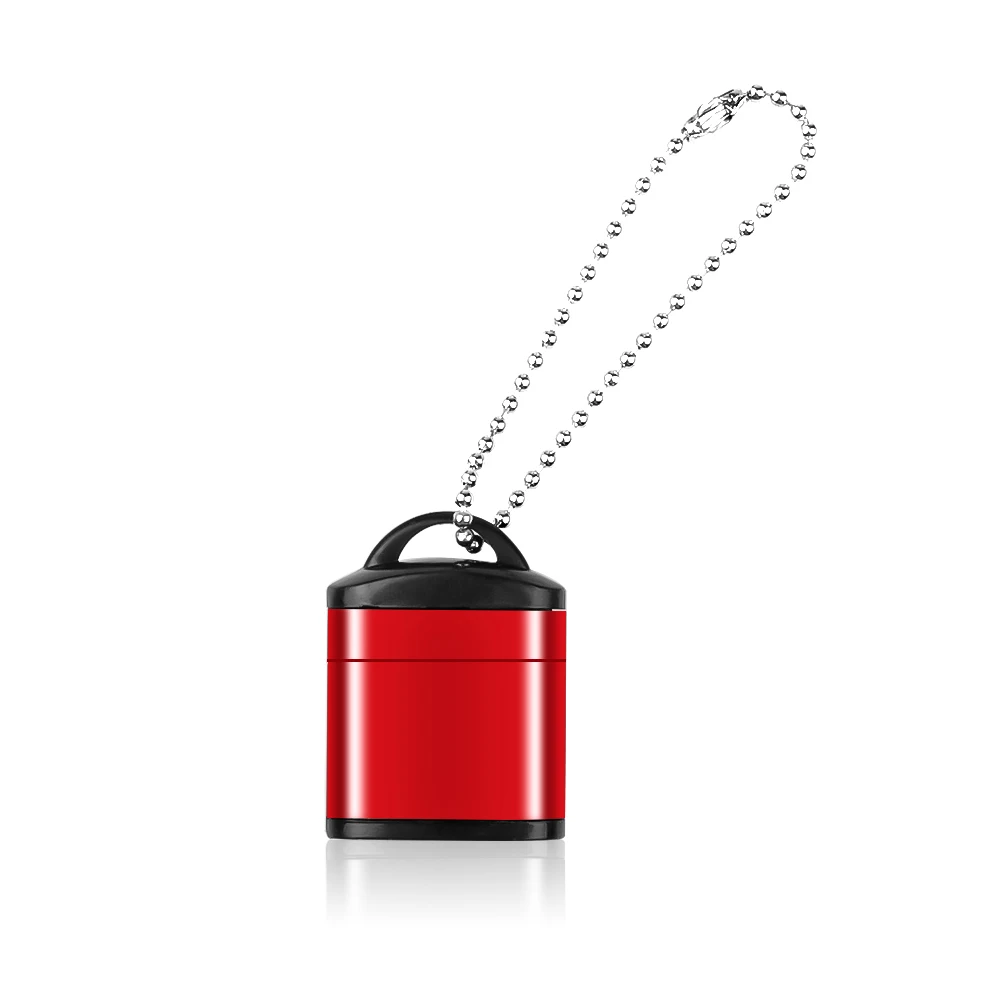 Красный Kebidu высокоскоростной USB 2,0 кард-ридер мини USB TF карта адаптер для microSD карты памяти для ПК компьютер настольный лэптоп ноутбуки - Цвет: Красный