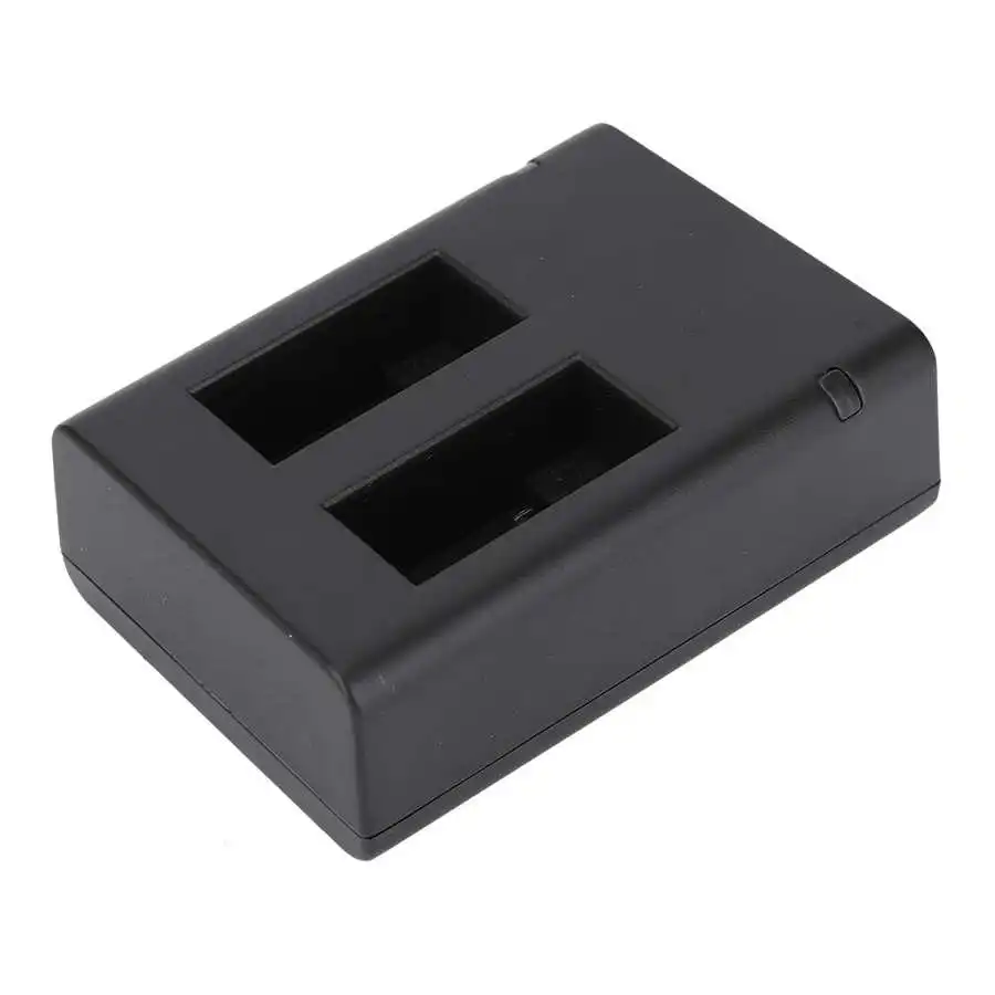 Action Camera Battery Charger Dual Slot with USB Charging Cable for GOPRO Panoramic Cameras | Электроника