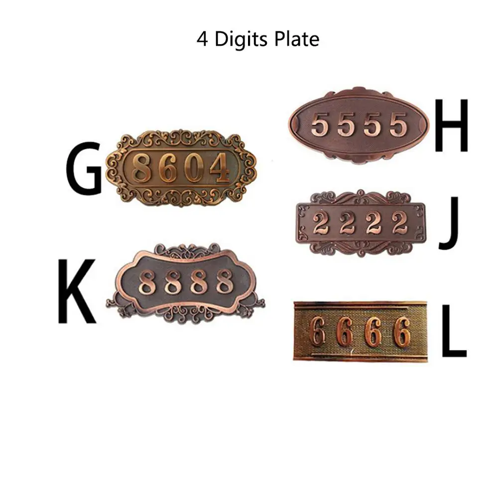 Индивидуальная дверная табличка знак наклейка с номером для гостиницы квартиры