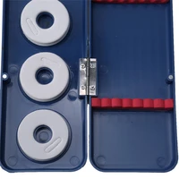 blue portable fishing tackle box 1pcs main sub line shaft circular storage fishing supplies outdoor fishing tools high quality