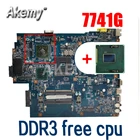 JE70-CP MB 09923-1M 48.4HN01.01M для ноутбука Acer aspire 7741 7741G материнская плата ПК MBPT401001 MBN9Q01001 HM55 DDR3 Бесплатная процессор