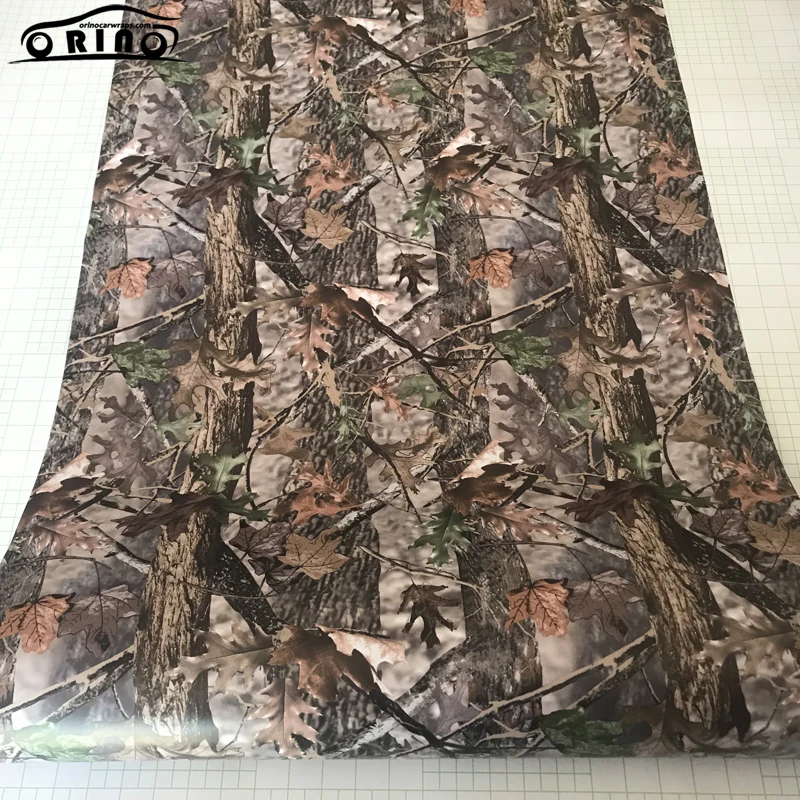 7 видов теневой травы Realtree камуфляжная виниловая пленка с воздушными пузырьками клейкая Автомобильная Наклейка на мотоцикл обертывание ping