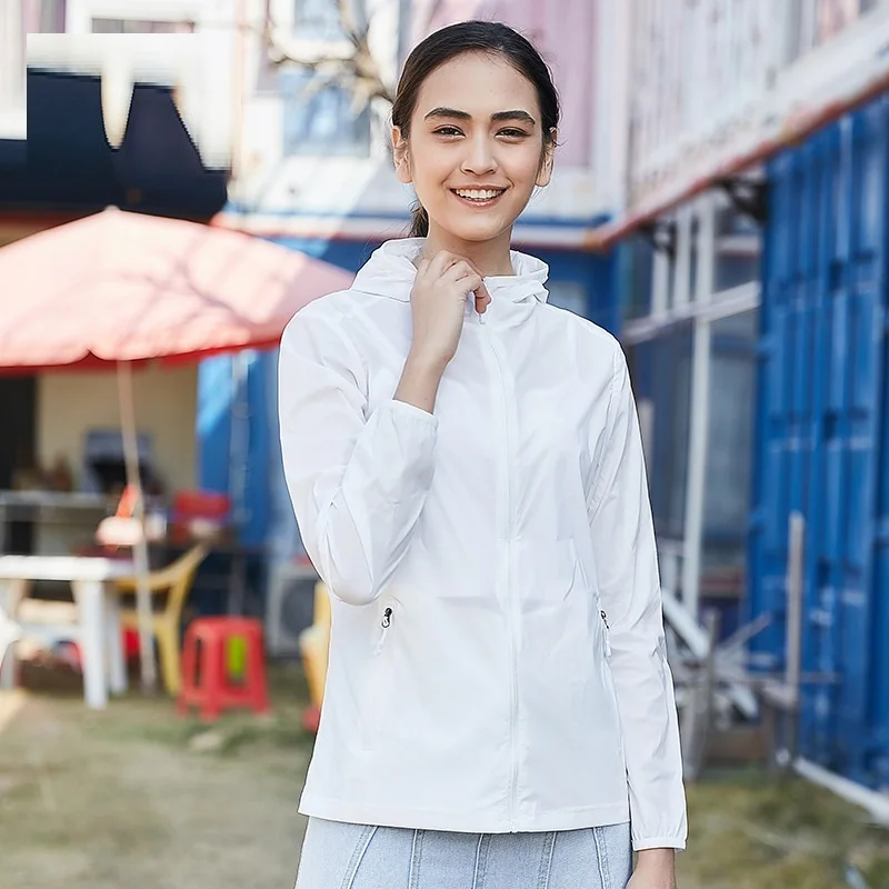 Тонкая Солнцезащитная куртка для женщин сезон весна осень большие размеры