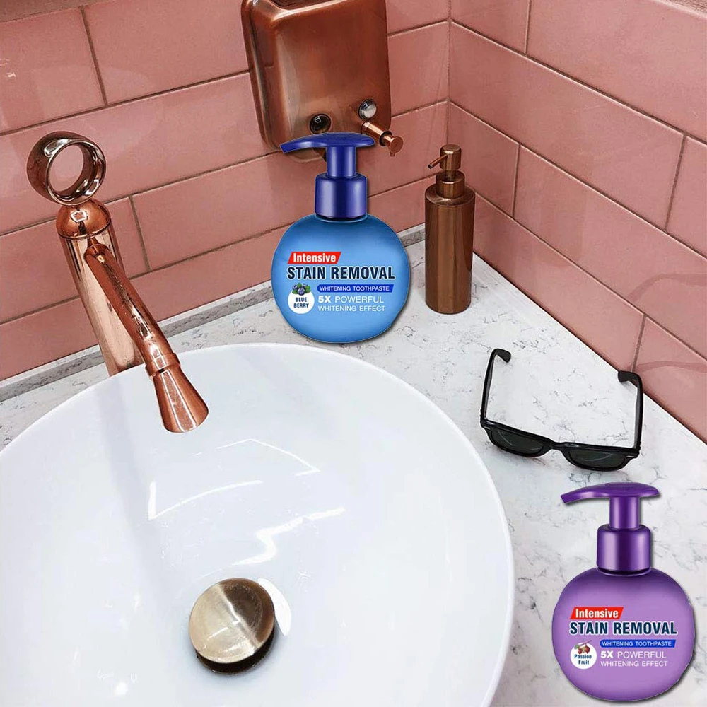 

Magical Soda Toothpaste Teeth Whitening Cleaning Toothpaste Hygiene Oral Care Fight Bleeding Gums Baking Soda Press Toothpaste