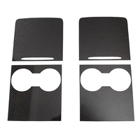 for tesla model 3 y 2021 center console cover sticker true carbon fibre central control panel protective patch