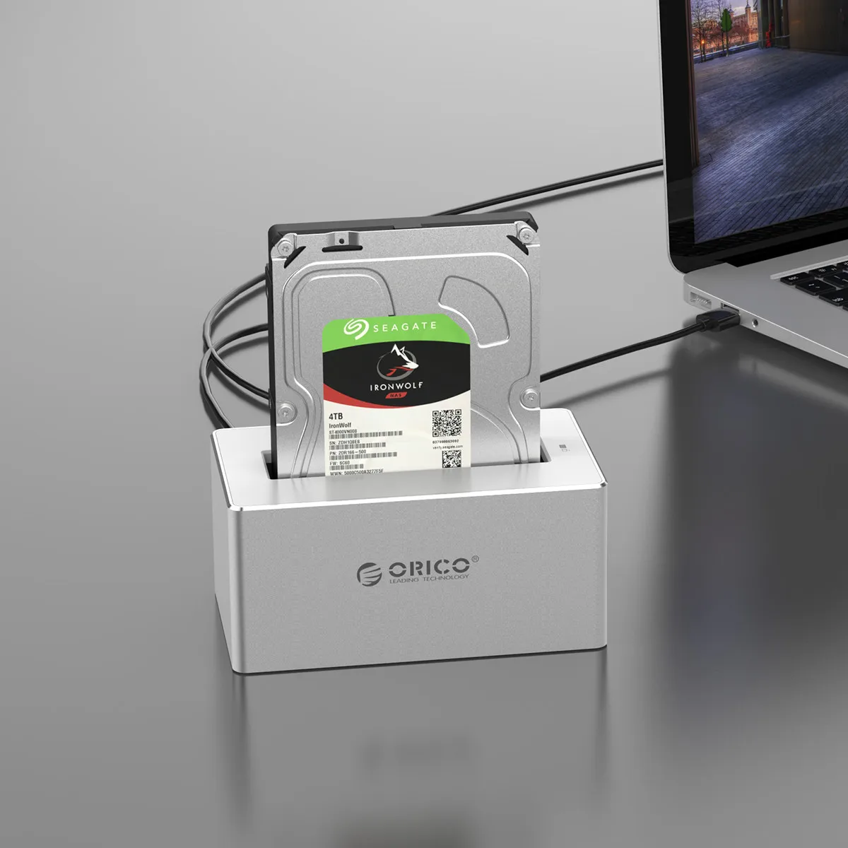 Чехол для жесткого диска ORICO 2,5 3,5 '', док-станция для жесткого диска SATA-USB 3,0, корпус для жесткого диска с поддержкой UASP, алюминиевый чехол для жесткого диска, без инструментов, SSD