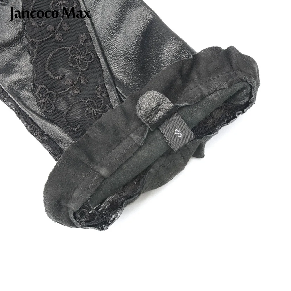 Jancoco Max кружевные перчатки для сенсорного экрана Женские варежки из натуральной