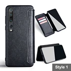Чехол-книжка для Xiaomi Mi 10 Pro Lite, из искусственной кожи, без магнита