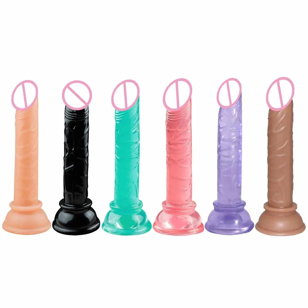 Мягкий фаллоимитатор массажер для клитора Женский мастурбатор точки G Анальная