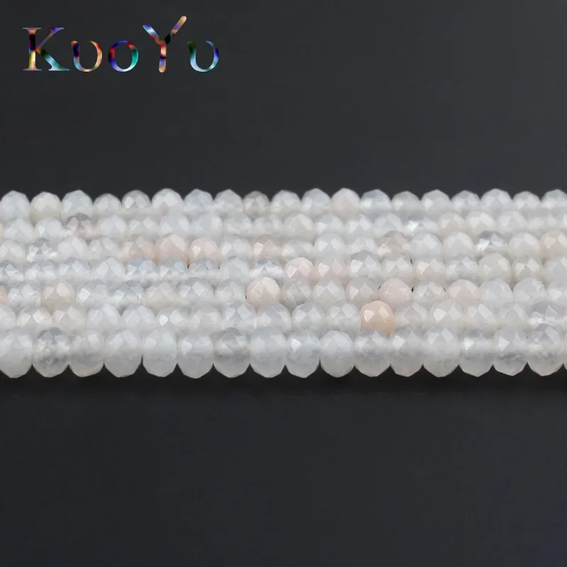 2x4 мм натуральные граненые светильник-розовые бусины из авантюрина и нефрита