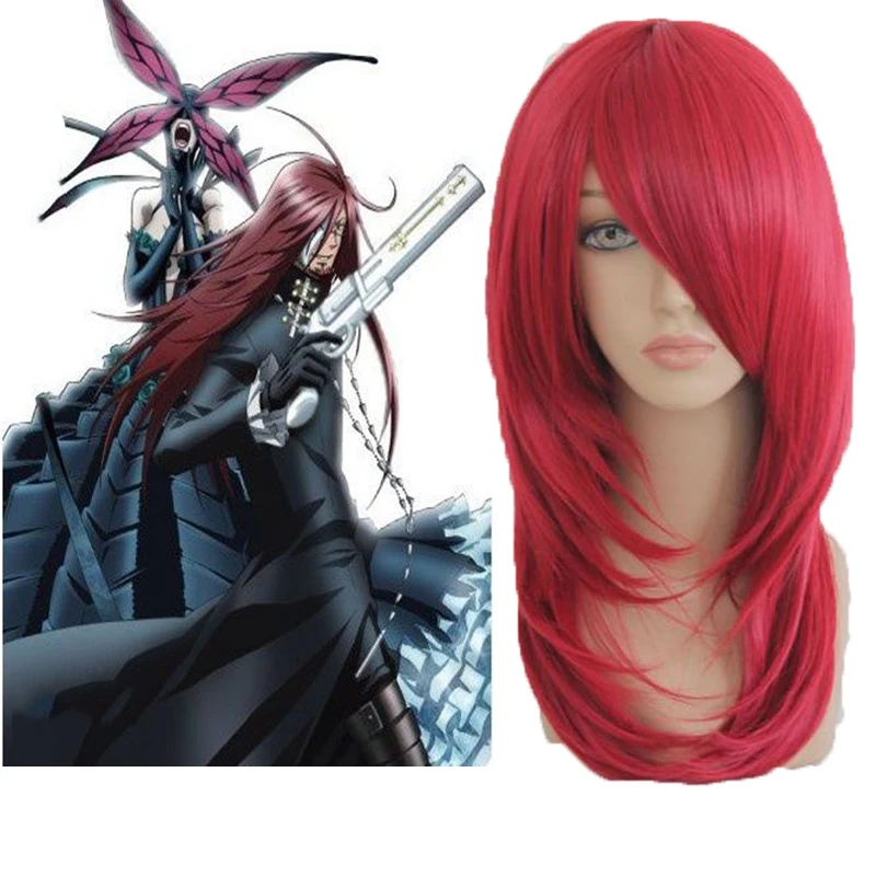 Аниме D.Gray Man Косплей парики крест Мариан косплей парик термостойкий