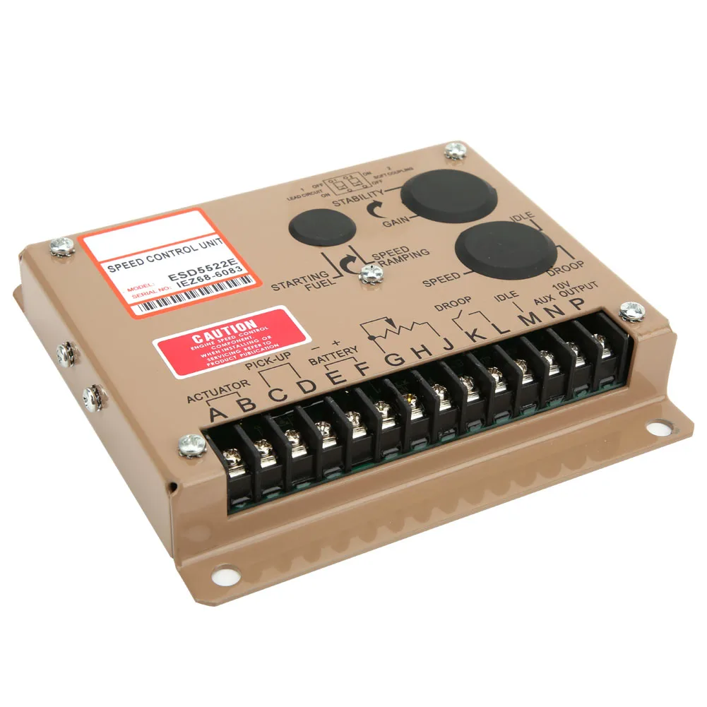 

Speed Controller Regulator Governor Electronic Generator Set Accessories Industrial Parts ESD5522E