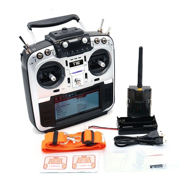 Jumper T16 Plus/T16 Pro Hall Gimbal с открытым исходным кодом мультипротокол радио передатчик JumperTX 2,4G 16CH 4,3 дюймов lcd для FPV дрона
