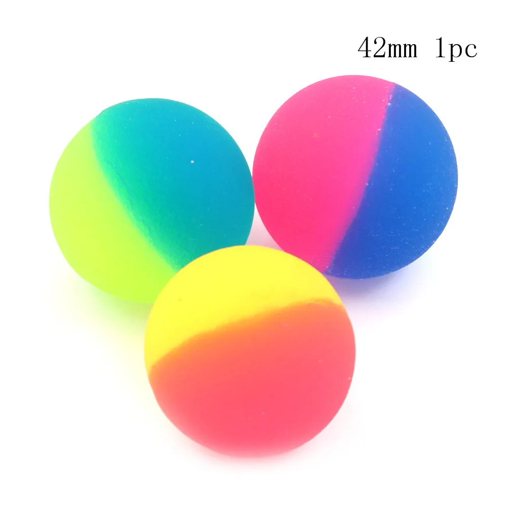 

1pc kawaii Luminous Children Toy Ball Colored Boy Bouncing Ball Rubber Kids Sport Games Elastic Jumping Balls Outdoor Toys