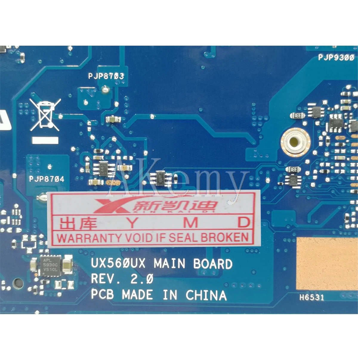 w i5 6200 gtx950m 8gb ram motherboard for asus ux560u ux560uqk ux560uq ux560ux q534u q534ux q534uq laptop mainboard free global shipping