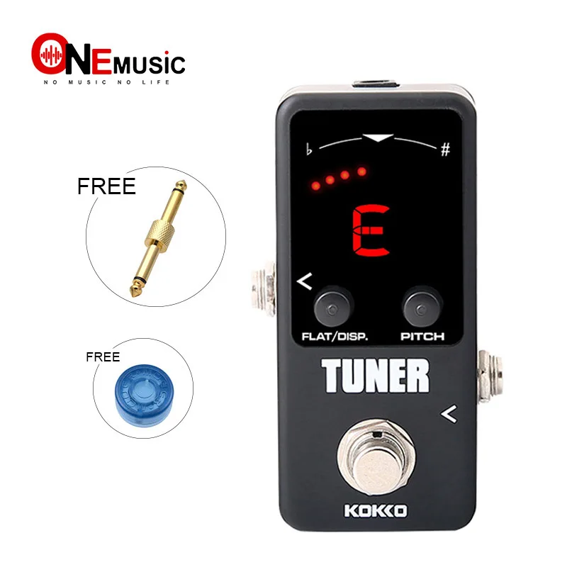 

KOKKO FTN2 LED Screen Mini Pedal Tuner Guitar Effect Pedals