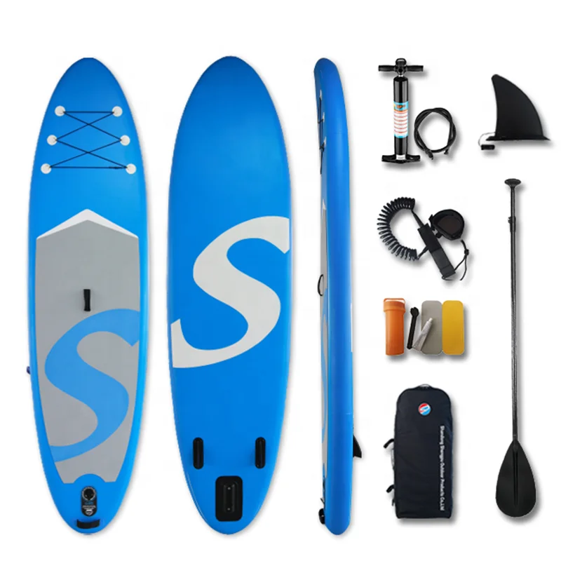 

330*81*15Inflatable Stand Up Paddle Board, Yoga Board, Floating Paddle, Hand Pump, Board Carrier, Waterproof Bag